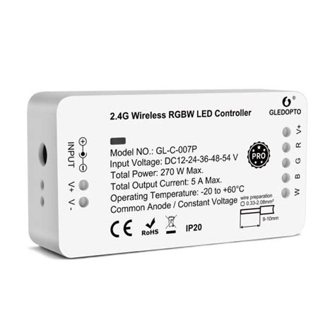 Gledopto Gl C P Rgbw Led Controller Pro Ft Iotcentrum Hu