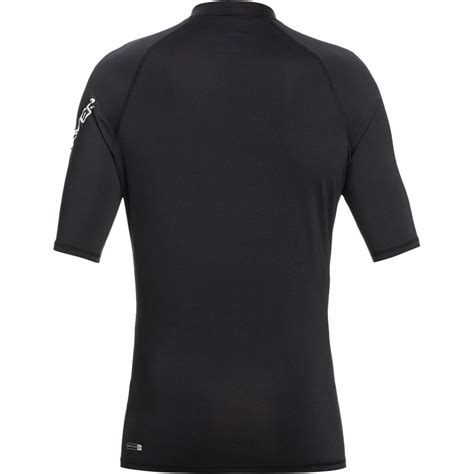 Quiksilver All Time Short Sleeve Rashguard Men S Clothing