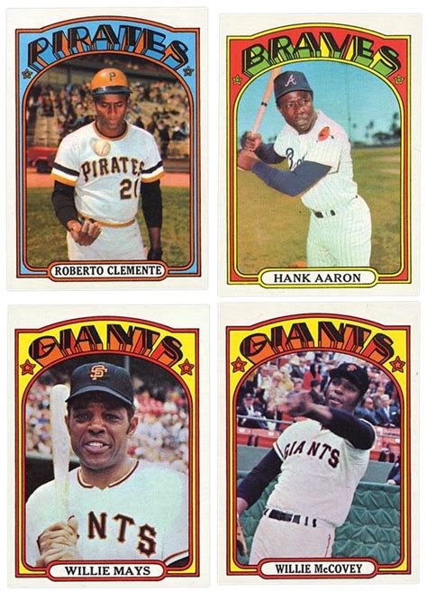 1972 Topps Baseball Complete Set