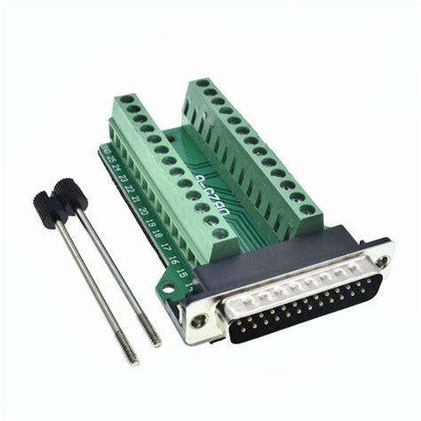 Female Male Db D Sub Pin Plug Breakout Pcb Board Row Terminals