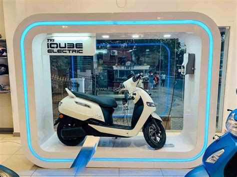 TVS IQube Electric Scooter Arrives In Delhi Before Bajaj Chetak Ather