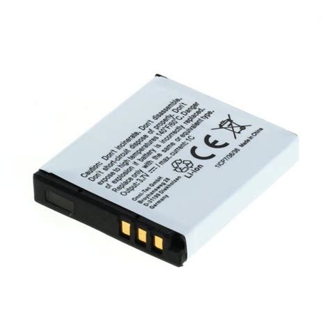 Digibuddy Akku Kompatibel Zu Panasonic DMW BCE10E CGA S008 Ricoh DB