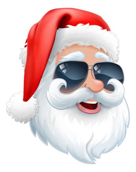 Santa With Sunglasses Illustrations Royalty Free Vector Graphics