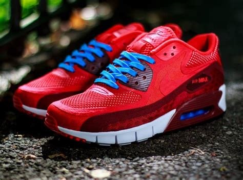 Nike Air Max 90 Breathe Team Red White Blue