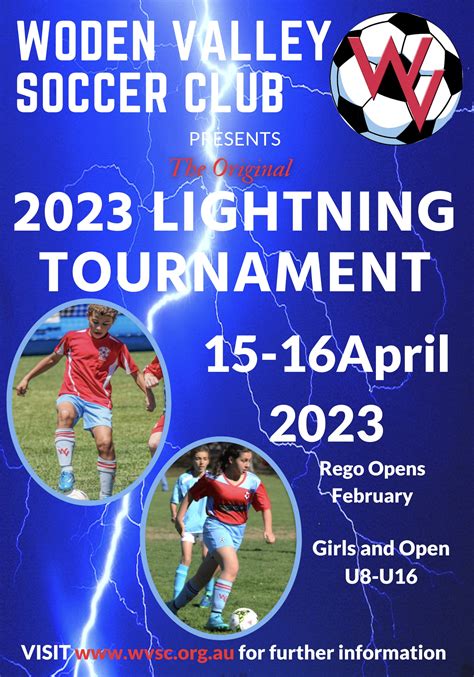 2023 WVSC Lightning Tournament Registrations Close 18th March WODEN