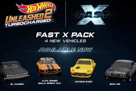 Hot Wheels Unleashed Turbocharged Melaju Kencang Dengan Fast X Pack