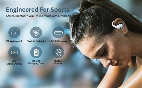 Lankey Pro Wireless Headphones Bluetooth 53 Headphones Sports