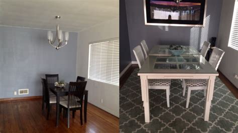 A Simple Way To Modernize An Outdated Dinning Room By Simply Re