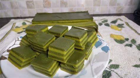 Kuih Lapis Kacang Hijau Moden By Ummi Hajah Ll Yang Sangat Sedap