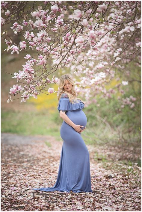 Spring Blossom Maternity Session Ct Maternity Pregnancy Photographer