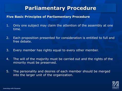 Ppt Parliamentary Procedure Powerpoint Presentation Free Download