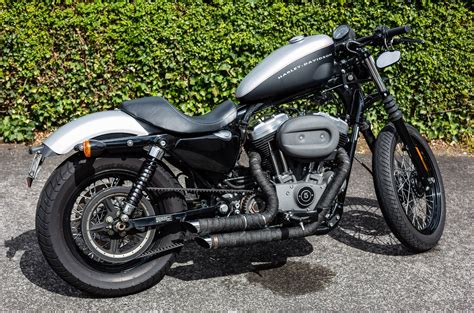 Harley Nightster With Drag Bars