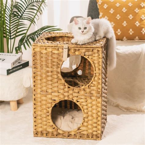 20 Modern Cat Trees That Look Like Furniture Whiskers Magoo