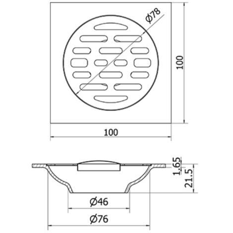 Salle de bain machine à laver drain de sol toilette égout déodorant