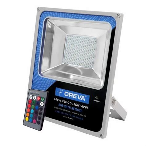 Pure White Led Oreva W Rgb Flood Light For Garden At Rs In Mumbai