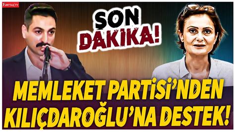 Memleket Partisi Esenyurt Teşkilatı ndan 2 tur için Kemal Kılıçdaroğlu