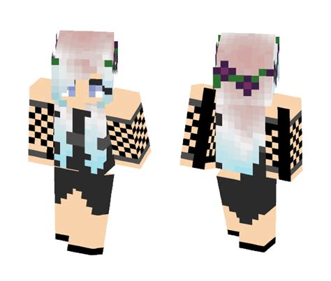 Download Cotton Candy Goth Girl Minecraft Skin For Free Superminecraftskins