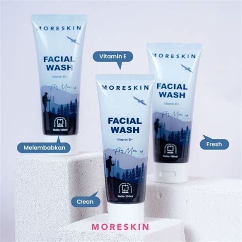 Jual 1 Paket Moreskin Men Skincare Skincare Laki Laki Shopee Indonesia