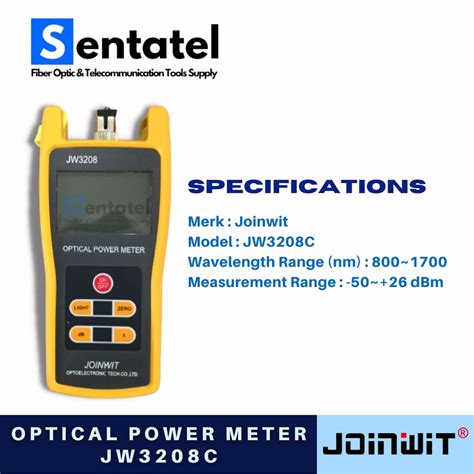 Jual Optical Power Meter Opm Joinwit Jw Shopee Indonesia