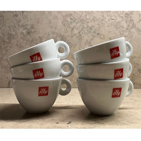 Illy Cappuccino Cups I Kaffekoppar I Retro Vint K P P Tradera