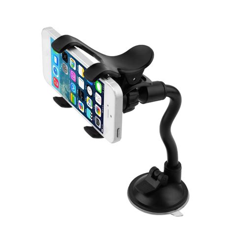 Phone Car Holder Scalable Glass Suction Cup Desk In Car Mobile