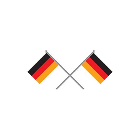 German flag logo 10811974 Vector Art at Vecteezy