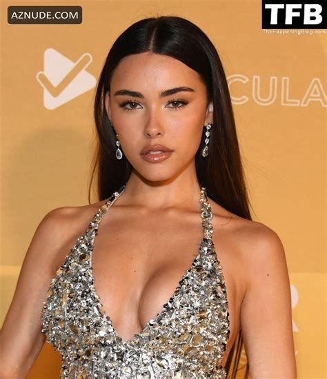 Madison Beer Sexy Seen Showing Off Her Hot Boobs At The Amfar Gala In Los Angeles Aznude