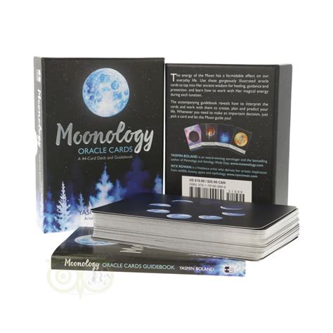 Moonology Oracle Cards Yasmin Boland English Oracle Cards