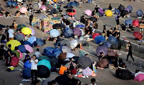 2014 Hong Kong Protests Umbrella Revolution Umbrella Symbolism