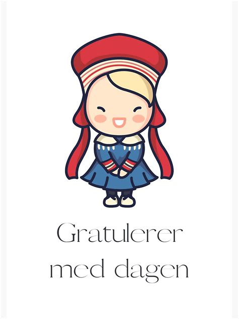 Gratulerer Med Dagen Happy Birthday In Norwegian Norwegian Happy