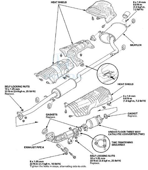 Replace Honda Accord Exhaust System