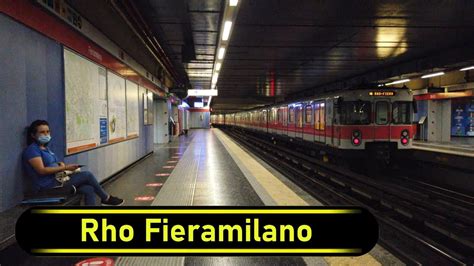 Metro Station Rho Fieramilano Milan Walkthrough Youtube