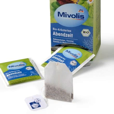 Mivolis Kräutertee Bio Abendzeit 50 g dm at