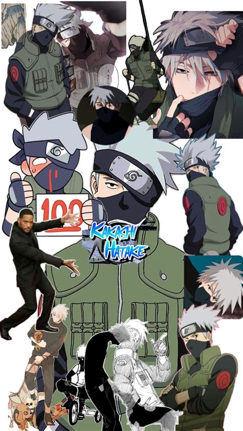 Kakashi Hatake Collage Wallpaper Kakashi Hatake Kakashi Wallpaper