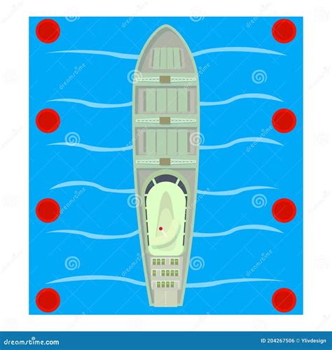 Roro Ship Icon Isometric Style Stock Vector Illustration Of Nautical