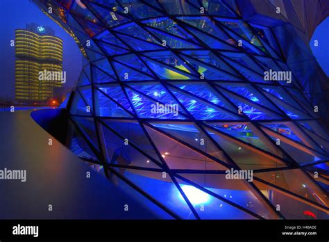BMW Welt at Munich Olympic Park Stock Photo - Alamy