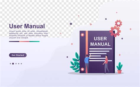 Use Manual Cartoon Illustration Png Pngwing