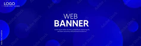 Abstract blue background, Blue banner Stock Vector | Adobe Stock