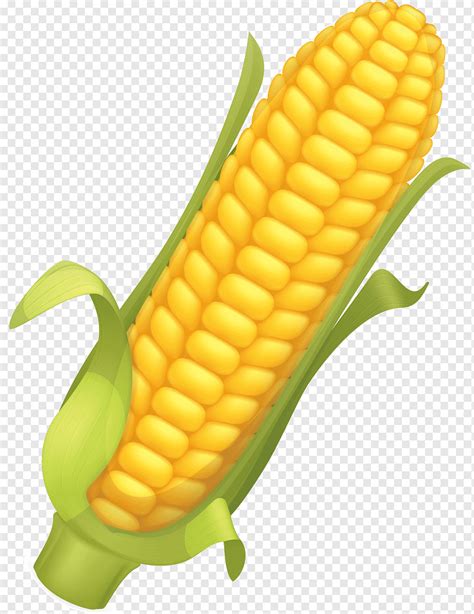 Corn Flakes Maize Corncob Illustration Corn Element Natural Foods