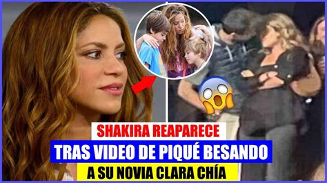 Shakira Reaparece En P Blico Tras Video De Piqu Besando A Su Novia