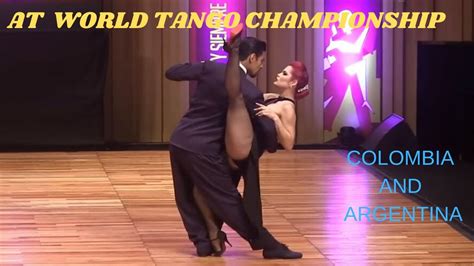 Destacado Baile Mundial De Tango Buenos Aires 2016 Semifinal Escenario Tango Colombia Y