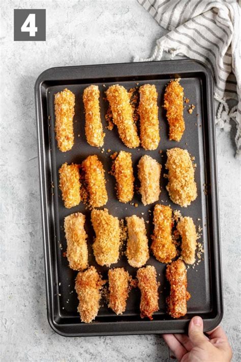Crispy Baked Fish Sticks - Healthy Seasonal Recipes