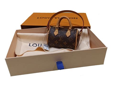 Limited Collection Louis Vuitton Micro Speedy Charm Monogram Luxury