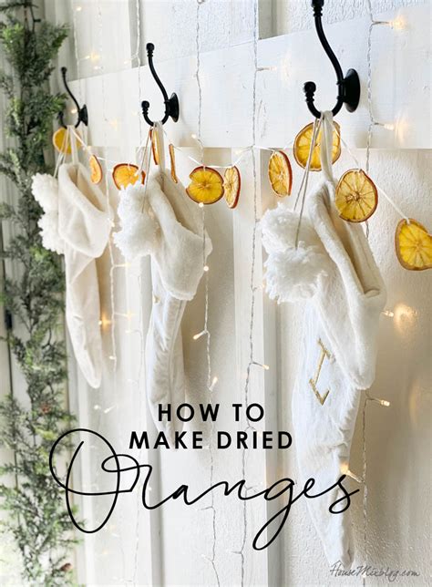 How To Make Dried Orange Garland House Mix