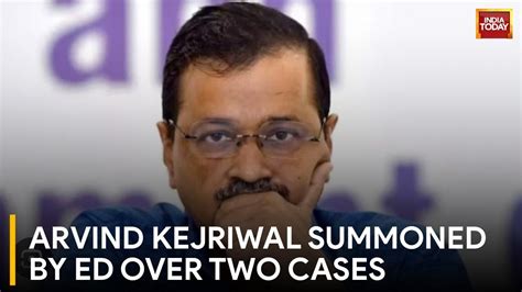 Enforcement Directorate Summons Delhi Cm Arvind Kejriwal Over Liquor