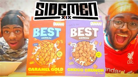 TRYING THE SIDEMEN NEW CEREAL THE BEST CEREAL Honest Review YouTube