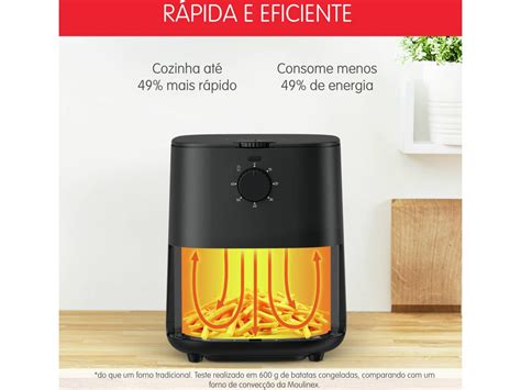 Fritadeira Sem Leo Moulinex Air Fryer Easy Fry Essential Ez