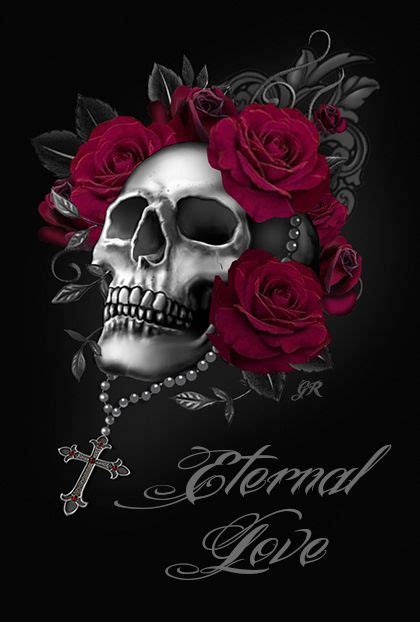 Download Free 100 Skull And Roses Wallpaper