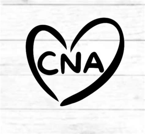 Cna Certified Nursing Assistant Digital Cut File Design Png For