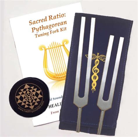 Sacred Ratio Pythagorean Tuning Forks - Coolest Tech Ever